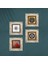 Nazar, Nar Taş Duvar Tablosu Çerçeveli Duvar Dekoru 4 Parça Tablo Seti Wall Art T4-1806 4