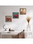Soteria Mozaiği, Nar Taş Duvar Tablosu Ahşap Çerçeveli Duvar Dekoru 3 Parça Tablo Seti Wall Art W3-798 1
