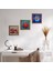 Hayat Ağacı, Nar Taş Duvar Tablosu Ahşap Çerçeveli Duvar Dekoru 3 Parça Tablo Seti Wall Art W3-802 1