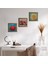 Lotus Çiçeği, Nar Taş Duvar Tablosu Ahşap Çerçeveli Duvar Dekoru 3 Parça Tablo Seti Wall Art W3-826 1