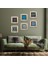 Mandala, Nazar Taş Duvar Tablosu Çerçeveli Duvar Dekoru 6 Parça Tablo Seti Wall Art T6-78 1