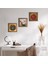 Stone Fil, Nazar, Şahmeran Ahşap Çerçeveli Taş Duvar Tablosu 3’lü Set – 25x25 cm Dekoratif Modern Sanat – Ev ve Ofis Dekoru |W3-278| 1