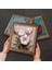 Stone Fil, Nazar, Şahmeran Ahşap Çerçeveli Taş Duvar Tablosu 3’lü Set – 25x25 cm Dekoratif Modern Sanat – Ev ve Ofis Dekoru |W3-278| 4
