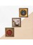 Stone Fil, Nazar, Şahmeran Ahşap Çerçeveli Taş Duvar Tablosu 3’lü Set – 25x25 cm Dekoratif Modern Sanat – Ev ve Ofis Dekoru |W3-278| 5