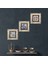 Çini Sanatı Lale, Yelkenli Gemi Çerçeveli Taş Duvar Tablosu 3’lü Set - Dekoratif Modern Sanat, Ev ve Ofis Dekoru |TK3-42| 1