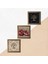 Hayat Ağacı, Nar Ahşap Çerçeveli Taş Duvar Tablosu 3’lü Set – 25x25 cm Dekoratif Modern Sanat – Ev ve Ofis Dekoru |W3-922| 5