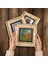 Stone Van Gogh Çerçeveli Taş Duvar Tablosu 3’lü Set - Dekoratif Modern Sanat, Ev ve Ofis Dekoru |TK3-556| 3