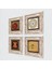 Stone Hiç, Hırka-i Şerif, Şems Suresi, Bereket Duası Çerçeveli Taş Duvar Tablosu 4’lü Set - Dekoratif Modern Sanat, Ev ve Ofis Dekoru |TK4-1132| 2