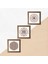 Yaşam Çiçeği, Sri Yantra Taş Duvar Tablosu Ahşap Çerçeveli Duvar Dekoru 3 Parça Tablo Seti Wall Art W3-46 5