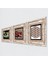 Yaşam Çiçeği, Şahmeran, Nar Taş Duvar Tablosu Çerçeveli Duvar Dekoru 3 Parça Tablo Seti Wall Art T3-995 2