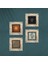 Yaşam Çiçeği, Ebru Sanatı, Sri Yantra, Hayat Ağacı Taş Duvar Tablosu Çerçeveli Duvar Dekoru 4 Parça Tablo Seti Wall Art T4-532 4
