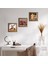 İki Müzisyen Kız Tablosu, Semazen, Nar Taş Duvar Tablosu Ahşap Çerçeveli Duvar Dekoru 3 Parça Tablo Seti Wall Art W3-852 1