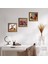 Satranç Oyunu, Semazen, Nar Taş Duvar Tablosu Ahşap Çerçeveli Duvar Dekoru 3 Parça Tablo Seti Wall Art W3-854 1