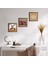 Lotus Çiçeği, Semazen, Nar Taş Duvar Tablosu Ahşap Çerçeveli Duvar Dekoru 3 Parça Tablo Seti Wall Art W3-874 1