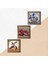 Çini Sanatı Yelkenli Gemi, Semazen, Nar Taş Duvar Tablosu Ahşap Çerçeveli Duvar Dekoru 3 Parça Tablo Seti Wall Art W3-875 5