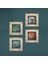 İstanbul Galata Kulesi, Kız Kulesi, Van Gogh İrisler, Badem Ağacı Taş Duvar Tablosu Çerçeveli Duvar Dekoru 4 Parça Tablo Seti Wall Art T4-757 4
