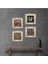 Yaşam Çiçeği, Şahmeran, Nar Taş Duvar Tablosu Çerçeveli Duvar Dekoru 4 Parça Tablo Seti Wall Art T4-769 1