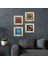 Hu, Vav, Nazar, Bereket Duası Taş Duvar Tablosu Çerçeveli Duvar Dekoru 4 Parça Tablo Seti Wall Art T4-235 1