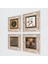 Yaşam Çiçeği, Semazen, İlk Ayet 'Oku', Nazar Taş Duvar Tablosu Çerçeveli Duvar Dekoru 4 Parça Tablo Seti Wall Art T4-613 2