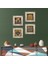 Yaşam Çiçeği, Semazen, Esma'ül Hüsna, Nazar Taş Duvar Tablosu Çerçeveli Duvar Dekoru 4 Parça Tablo Seti Wall Art T4-607 1