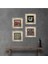 Yaşam Çiçeği, Şahmeran, Nar Taş Duvar Tablosu Çerçeveli Duvar Dekoru 4 Parça Tablo Seti Wall Art T4-774 1