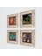 Picasso, Claude Monet, Van Gogh Taş Duvar Tablosu Çerçeveli Duvar Dekoru 4 Parça Tablo Seti Wall Art T4-946 2