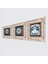 Vav, İhlas Suresi, Araf Suresi 31.Ayet Çerçeveli Taş Duvar Tablosu 3’lü Set - Dekoratif Modern Sanat, Ev ve Ofis Dekoru |TK3-435| 2
