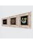 Horus'un Gözü, Sri Yantra, Şahmeran Çerçeveli Taş Duvar Tablosu 3’lü Set - Dekoratif Modern Sanat, Ev ve Ofis Dekoru |TK3-449| 2