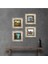 Claude Monet Sonbahar, Gelincikler, Ayasofya, Galata Kulesi Çerçeveli Taş Duvar Tablosu 4’lü Set - Dekoratif Modern Sanat, Ev ve Ofis Dekoru |TK4-752| 1