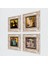 Picasso Ağlayan, Çingene Kızı, Gustav Klimt, Leonardo da Vinci Taş Duvar Tablosu Çerçeveli Duvar Dekoru 4 Parça Tablo Seti Wall Art T4-955 2