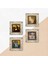 Picasso Ağlayan, Çingene Kızı, Gustav Klimt, Leonardo da Vinci Taş Duvar Tablosu Çerçeveli Duvar Dekoru 4 Parça Tablo Seti Wall Art T4-955 5