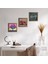 Nazar, Hayat Ağacı, Nar Taş Duvar Tablosu Ahşap Çerçeveli Duvar Dekoru 3 Parça Tablo Seti Wall Art W3-1057 1