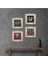 Fil, Nazar, Yaşam Çiçeği, Şahmeran Taş Duvar Tablosu Çerçeveli Duvar Dekoru 4 Parça Tablo Seti Wall Art T4-788 1