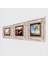 Stone Salvador Dalí Çerçeveli Taş Duvar Tablosu 3’lü Set - Dekoratif Modern Sanat, Ev ve Ofis Dekoru |TK3-615| 2