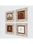 Hırka-i Şerif, Elif, Bereket Duası, Semazen Taş Duvar Tablosu Çerçeveli Duvar Dekoru 4 Parça Tablo Seti Wall Art T4-989 2