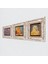 Stone Louis Wain Kediler Çerçeveli Taş Duvar Tablosu 3’lü Set - Dekoratif Modern Sanat, Ev ve Ofis Dekoru |TK3-631| 2