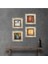 Picasso, Leonardo da Vinci Taş Duvar Tablosu Çerçeveli Duvar Dekoru 4 Parça Tablo Seti Wall Art T4-970 1