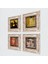 Picasso, Gustav Klimt, Leonardo da Vinci, Çingene Kızı Taş Duvar Tablosu Çerçeveli Duvar Dekoru 4 Parça Tablo Seti Wall Art T4-958 2