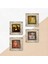 Picasso, Gustav Klimt, Leonardo da Vinci, Çingene Kızı Taş Duvar Tablosu Çerçeveli Duvar Dekoru 4 Parça Tablo Seti Wall Art T4-958 5