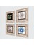 Nazar, Ebru Sanatı, Sri Yantra, Şahmeran Taş Duvar Tablosu Çerçeveli Duvar Dekoru 4 Parça Tablo Seti Wall Art T4-998 2