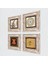 Hiç, Hırka-i Şerif, Şems Suresi, Hu Taş Duvar Tablosu Çerçeveli Duvar Dekoru 4 Parça Tablo Seti Wall Art T4-1129 2