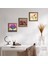 Lale Ebru Sanatı, Hayat Ağacı, Nar Taş Duvar Tablosu Ahşap Çerçeveli Duvar Dekoru 3 Parça Tablo Seti Wall Art W3-1047 1