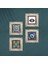 Nazar, Hayat Ağacı, Mandala Taş Duvar Tablosu Çerçeveli Duvar Dekoru 4 Parça Tablo Seti Wall Art T4-1658 4