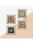 Nazar, Şahmeran, Hayat Ağacı Çerçeveli Taş Duvar Tablosu 4’lü Set - Dekoratif Modern Sanat, Ev ve Ofis Dekoru |TK4-1499| 5
