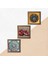Mandala, Nazar, Nar Taş Duvar Tablosu Ahşap Çerçeveli Duvar Dekoru 3 Parça Tablo Seti Wall Art W3-1615 5