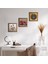 Ebru Sanatı, Nazar, Nar Taş Duvar Tablosu Ahşap Çerçeveli Duvar Dekoru 3 Parça Tablo Seti Wall Art W3-1619 1