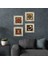 Hırka-i Şerif, Vav, Nazar, Bereket Duası Taş Duvar Tablosu Çerçeveli Duvar Dekoru 4 Parça Tablo Seti Wall Art T4-240 1