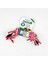 Düğmeli Diş Kaşıma Ipi Köpek Oyuncağı BEYAZ/KIRMIZI/PEMBE20 cm 1