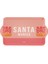 Santa Mini Tepsi Pembe 24X14 cm 2