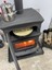 Flame Stove FS-033 Altara Premium Tek Camlı Kuzineli Döküm Soba 3